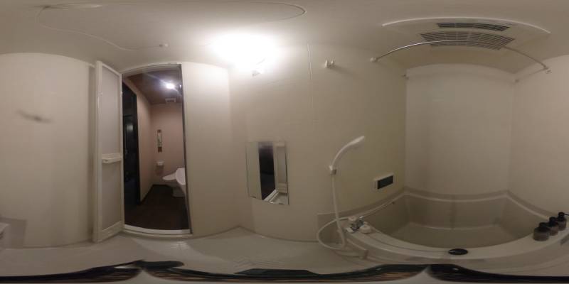 パノラマ画像バスルーム