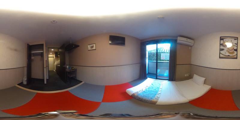 パノラマ画像洋室