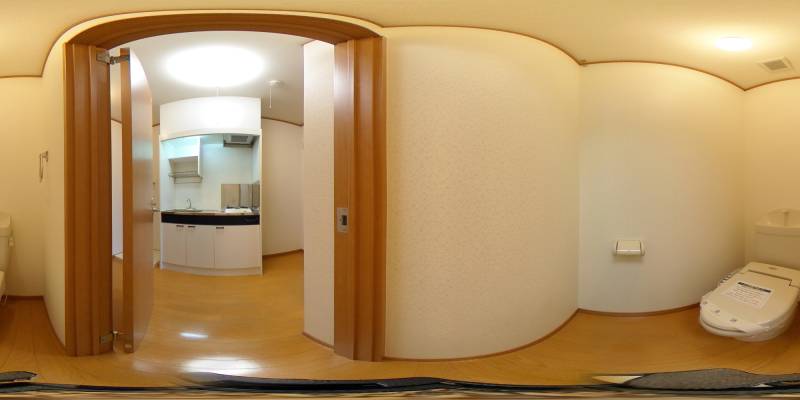 パノラマ画像トイレ