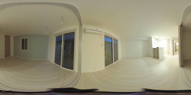 パノラマ画像リビング