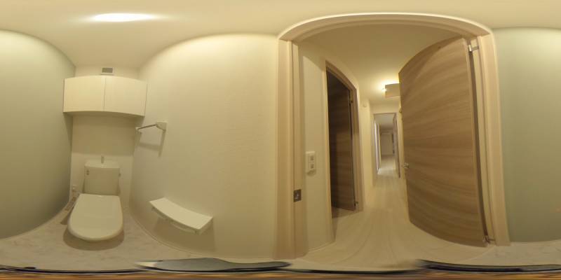 パノラマ画像トイレ
