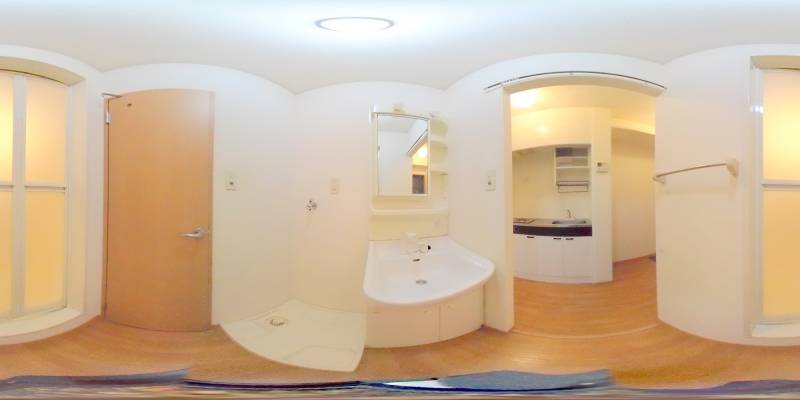 パノラマ画像洗面所