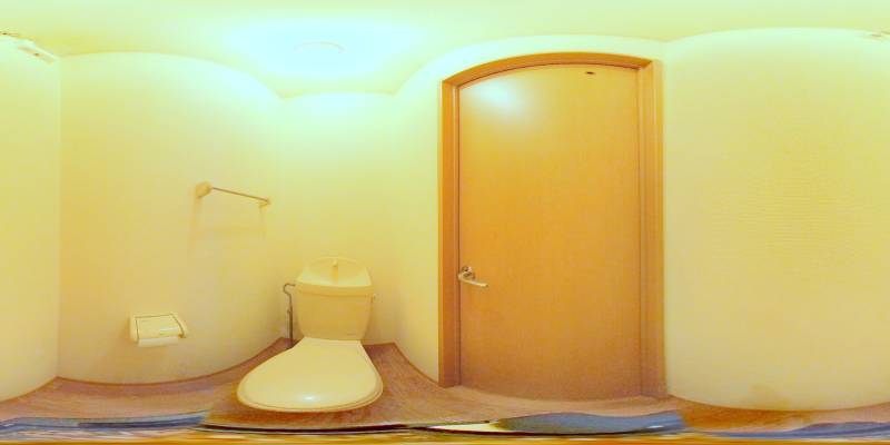 パノラマ画像トイレ