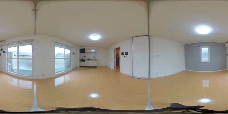 パノラマ画像リビング