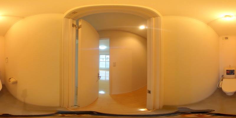 パノラマ画像トイレ