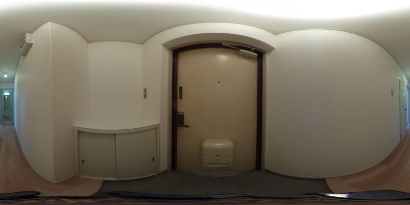 パノラマ画像玄関