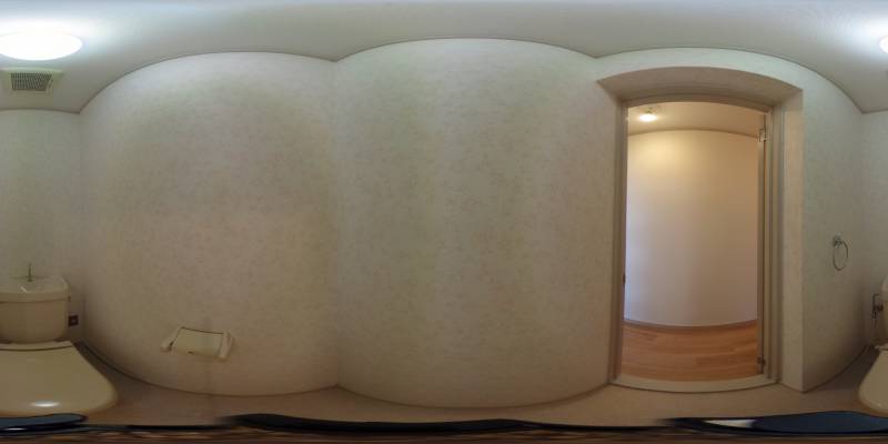 パノラマ画像トイレ