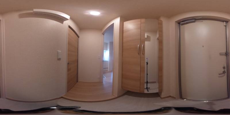 パノラマ画像玄関