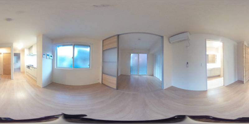 パノラマ画像リビング