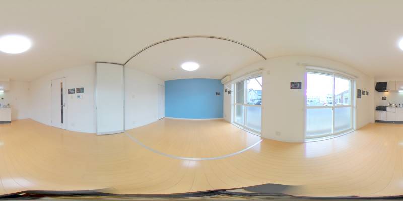 パノラマ画像リビング