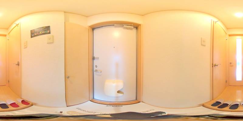 パノラマ画像玄関