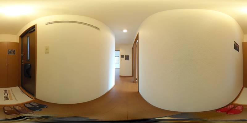 パノラマ画像玄関