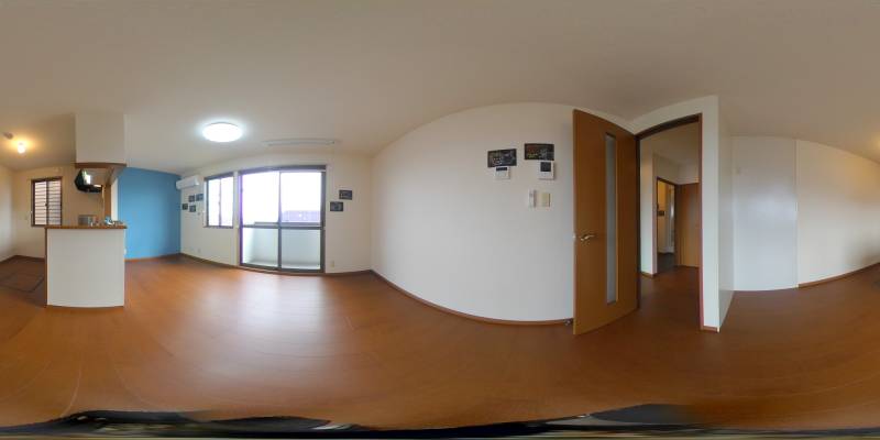 パノラマ画像リビング