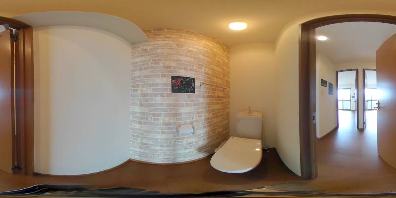 パノラマ画像トイレ