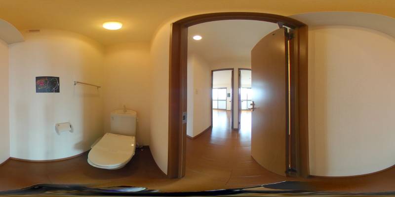 パノラマ画像トイレ