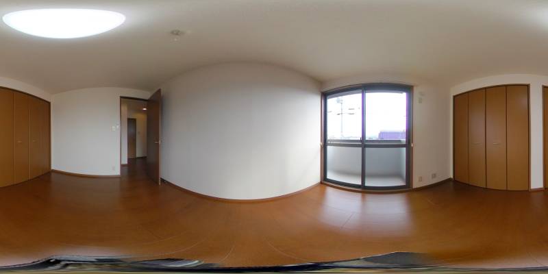 パノラマ画像洋室