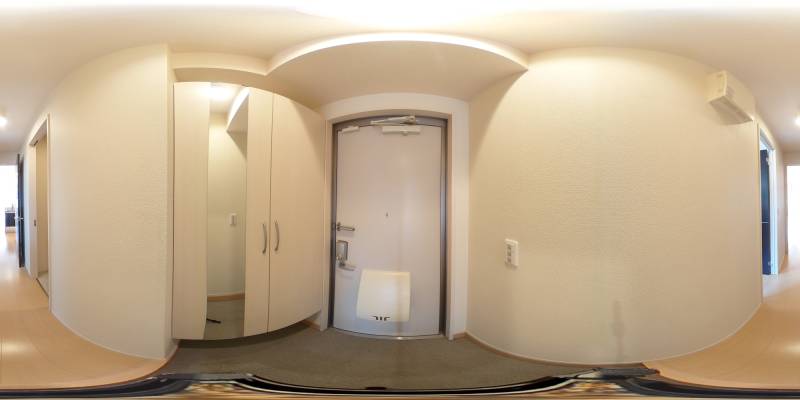 パノラマ画像玄関