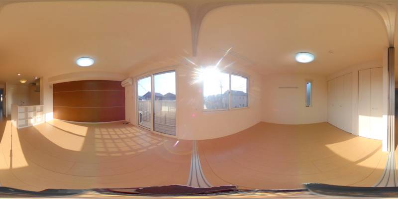 パノラマ画像リビング