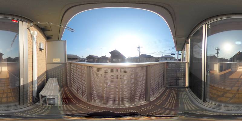 パノラマ画像洋室