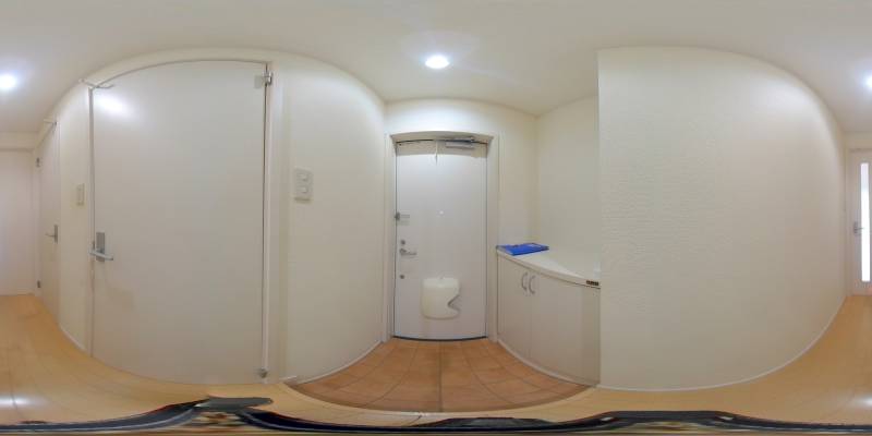 パノラマ画像玄関