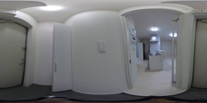 パノラマ画像玄関