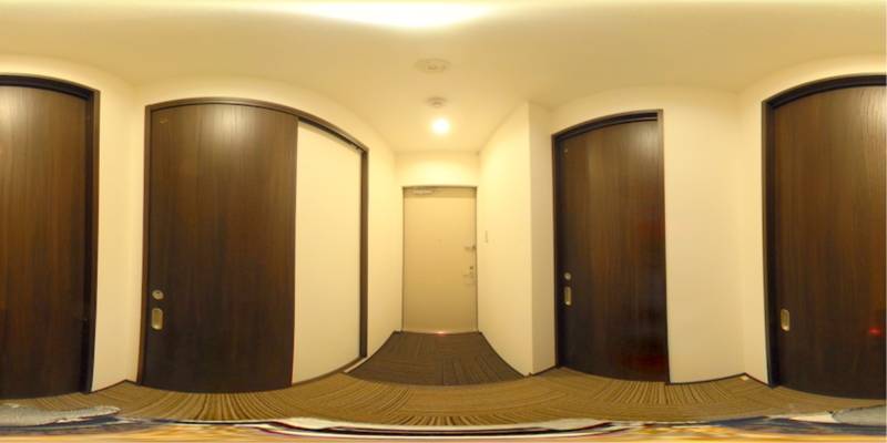 パノラマ画像玄関