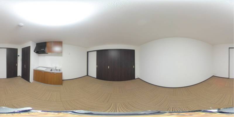 パノラマ画像リビング