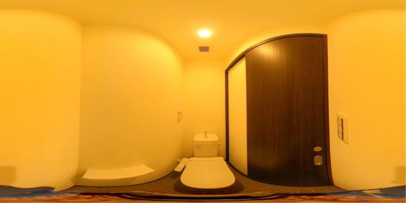 パノラマ画像トイレ