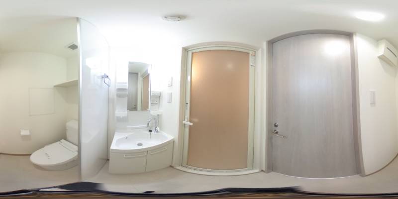 パノラマ画像洗面所