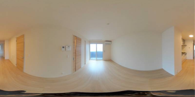 パノラマ画像リビング