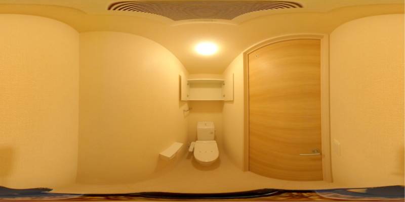 パノラマ画像トイレ