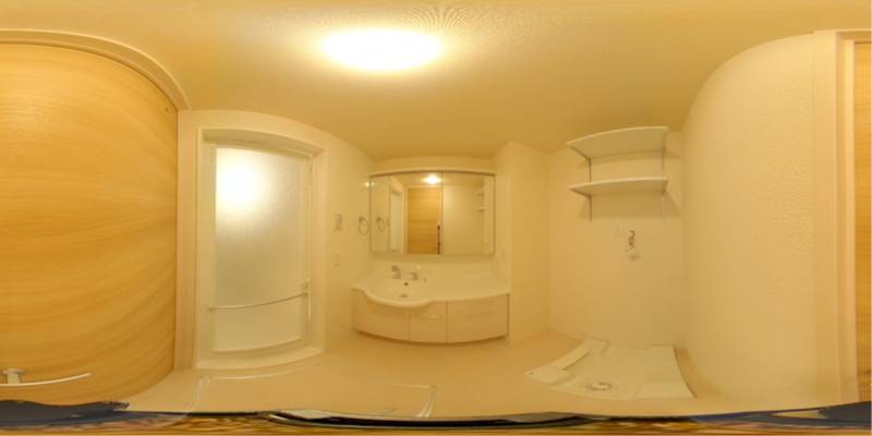 パノラマ画像洗面所