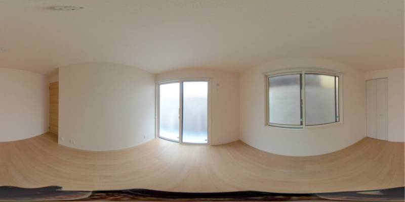 パノラマ画像洋室