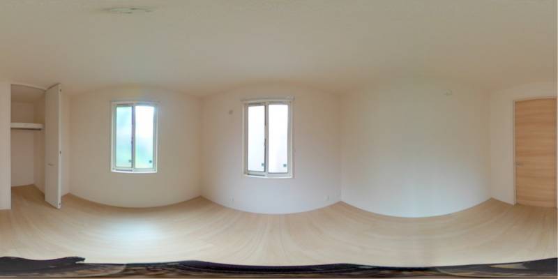 パノラマ画像洋室