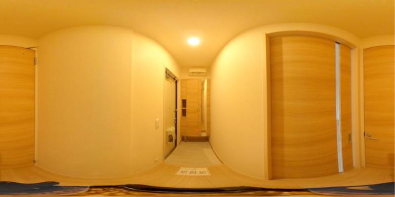 パノラマ画像玄関