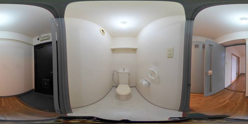 パノラマ画像トイレ