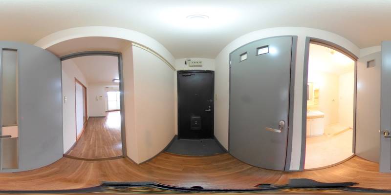 パノラマ画像玄関