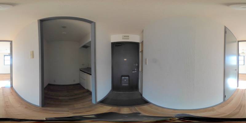 パノラマ画像玄関