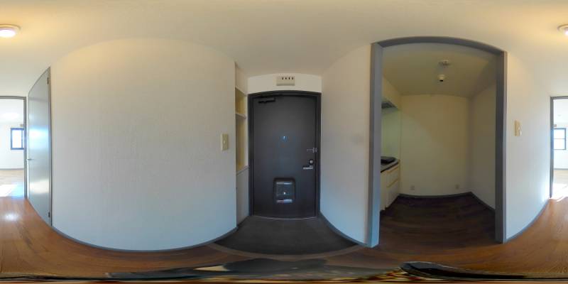 パノラマ画像玄関