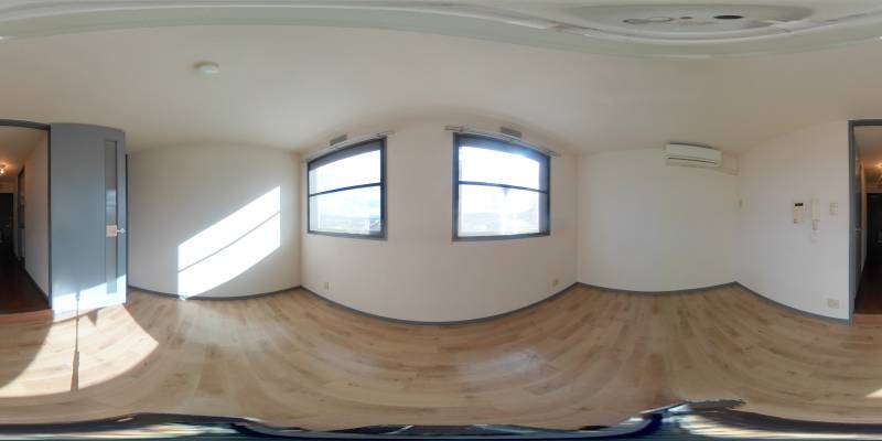 パノラマ画像リビング