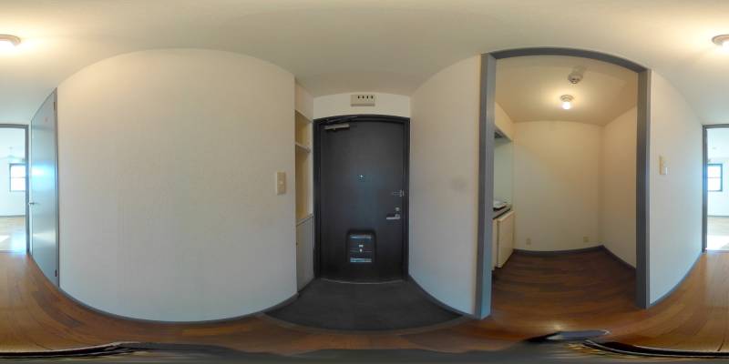 パノラマ画像玄関