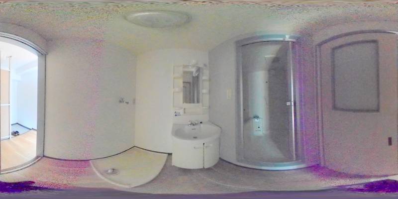 パノラマ画像洗面所