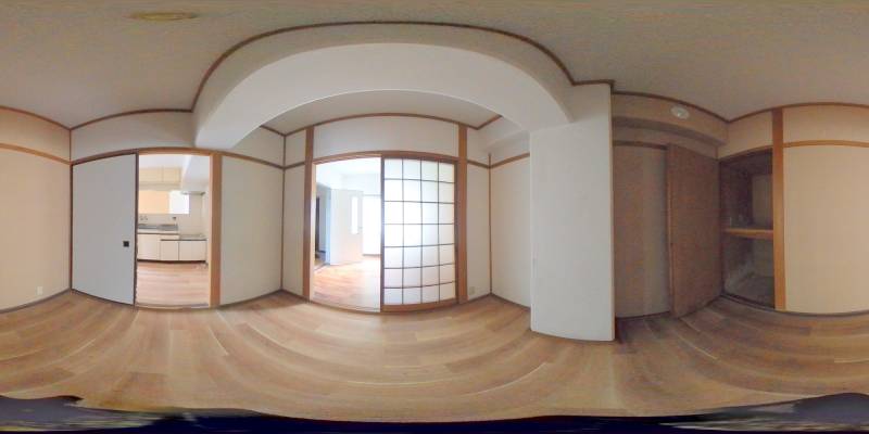 パノラマ画像洋室