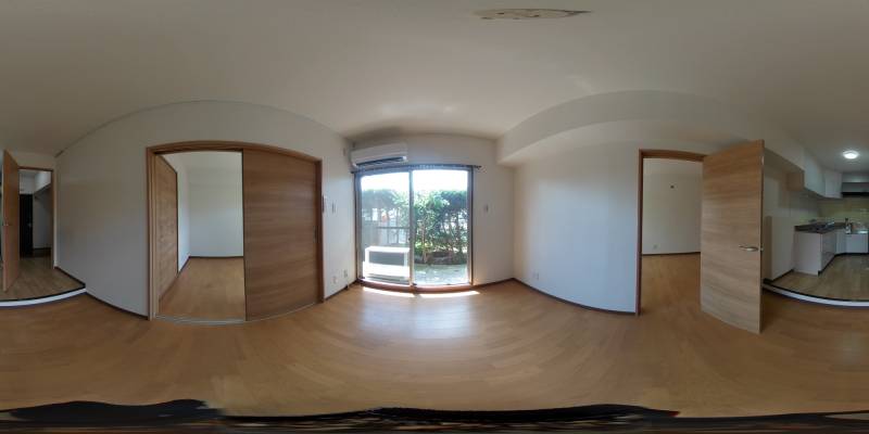 パノラマ画像リビング