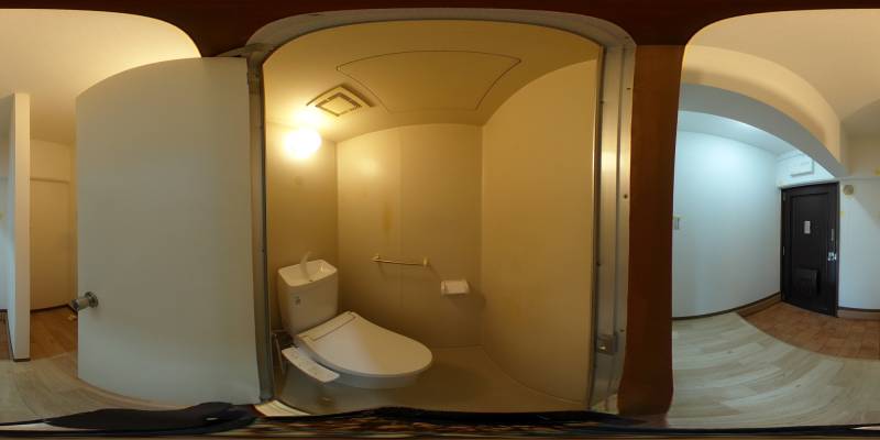 パノラマ画像トイレ