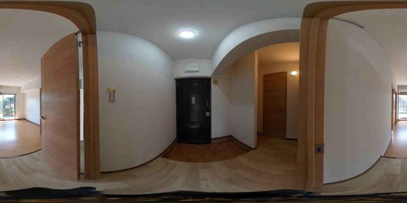 パノラマ画像玄関