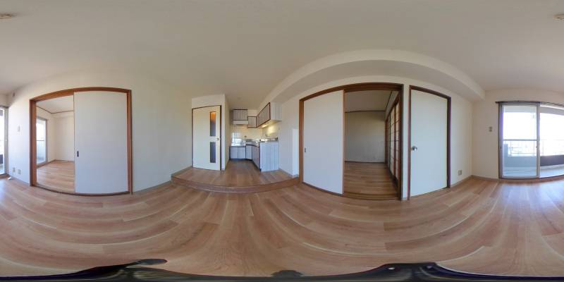 パノラマ画像リビング