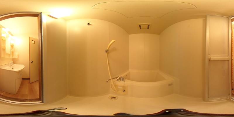 パノラマ画像バスルーム