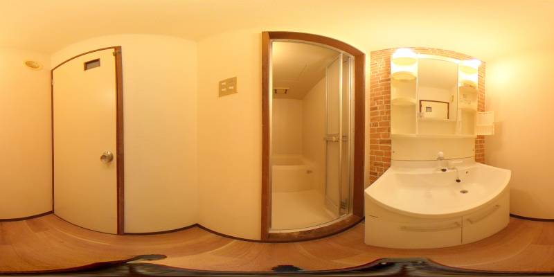 パノラマ画像洗面所