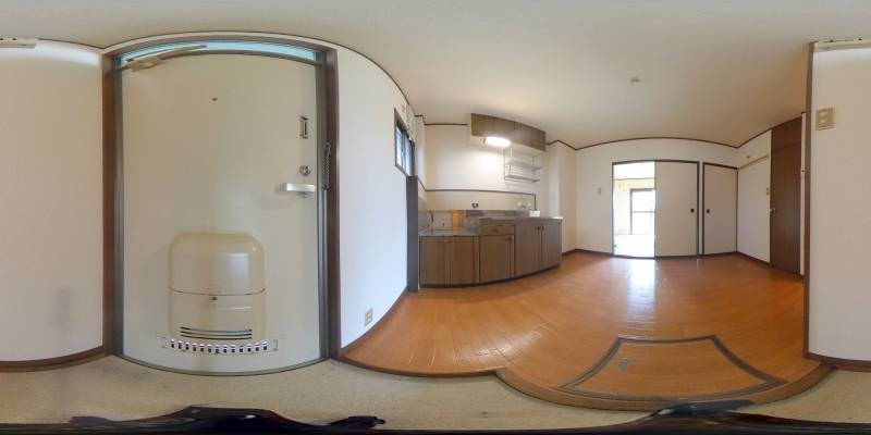 パノラマ画像玄関